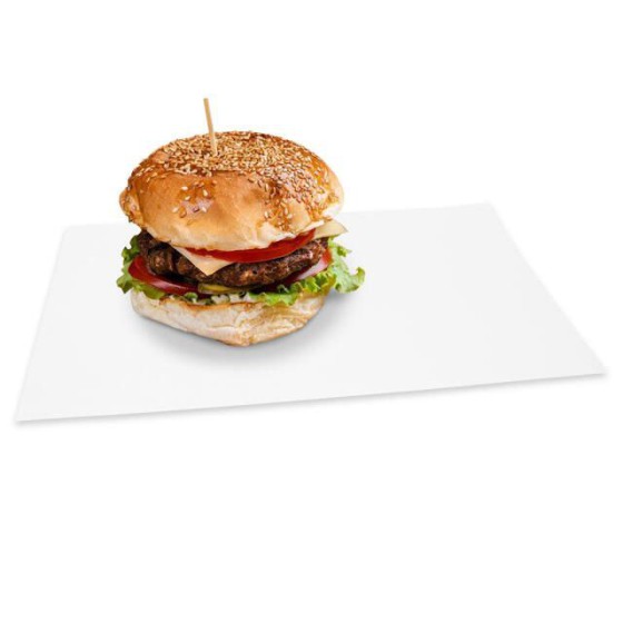 Papier Journal Ingraissable - Emballage Burger - colis de 10 kg