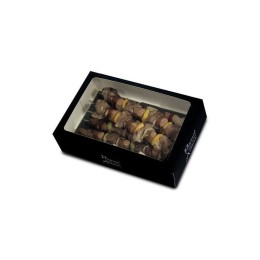 Boîte Pâtissière avec Support à Gâteau Rectangulaire 38 x 27,8 cm