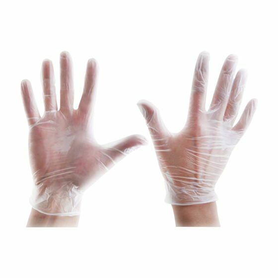 Achat gants vinyle poudrés M 7/8