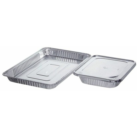 Couvercle plat alu gastronome jetable -LABO PLUS