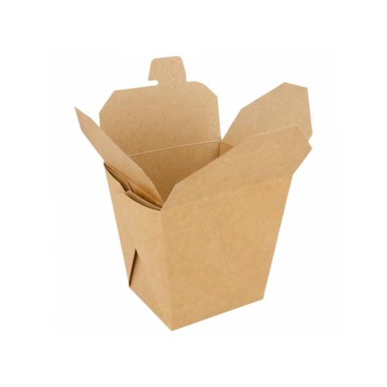 Boîte lunch kraft, 42 x 28, emballage alimentaire écologique.