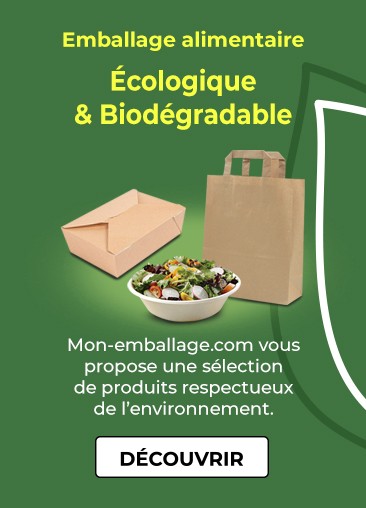 Barquette alimentaire biodégradable écologique et compostable