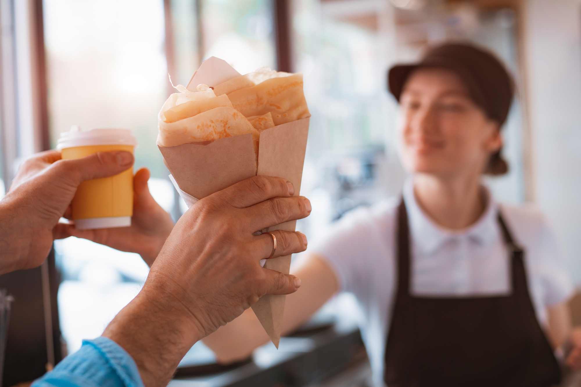 Papier alimentaire pour crêpes